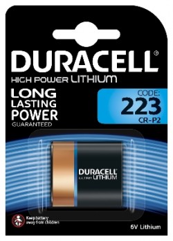 DURACELL SPECIALTY LITHIUM 223 (x1)