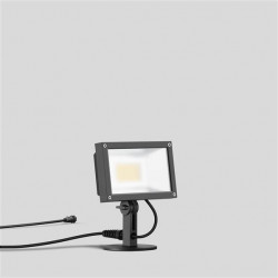 Projecteur LED 10W 3000K graphite