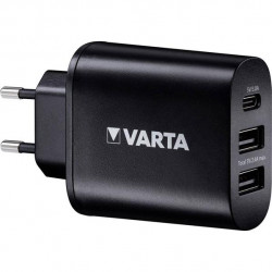 Wall charger (USB type-C & 2x USB 2.4A