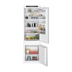 Réfrigérateur combi bottom iQ300 encast.