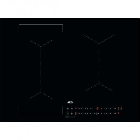 Taque à ind. 70cm 4 zones bord biseauté