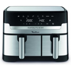 DUAL EASY FRY & GRILL SS MOULINEX