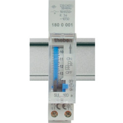 Horloge 24H avec réserve de marche 230V