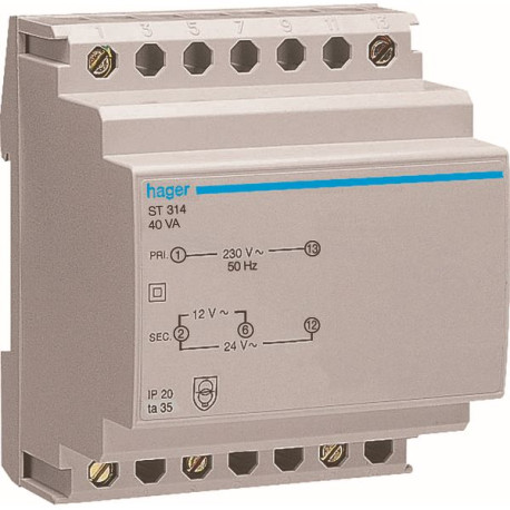 Transfo 220v/12-24v 40va