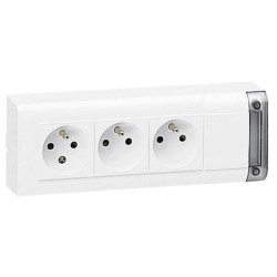 Bloc multiprise 250V 2P+A