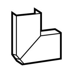 DLP angle plat vari.blanc