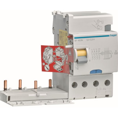 Bloc diff.4p 63a 300ma A