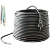 Cordon 3g2,5 5m + fiche