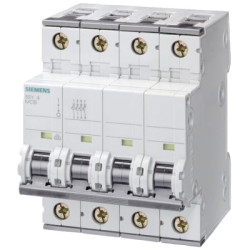 Disjoncteur 4P 25A 6kA courbe C