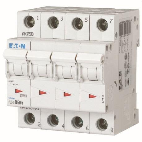 Disjonct.4P 50A 4,5kA C