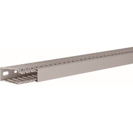 Goulotte de câblage p60xl25mm gris