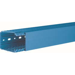 Goulotte de câblage p80xl60mm bleu