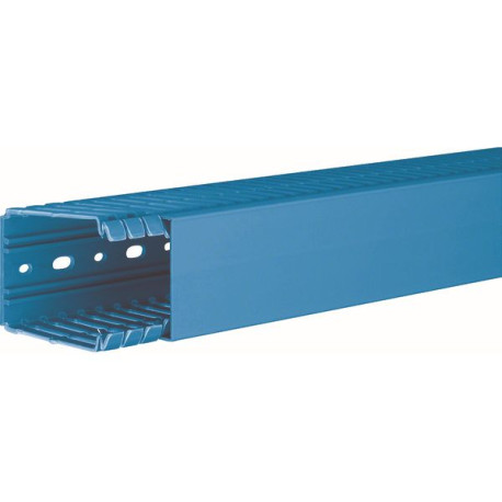 Goulotte de câblage p80xl60mm bleu