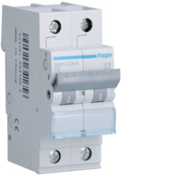 Disjoncteur 2p 6a 3ka c