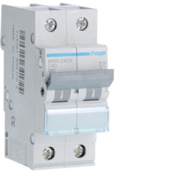 Disjoncteur 2p 40a 3ka c