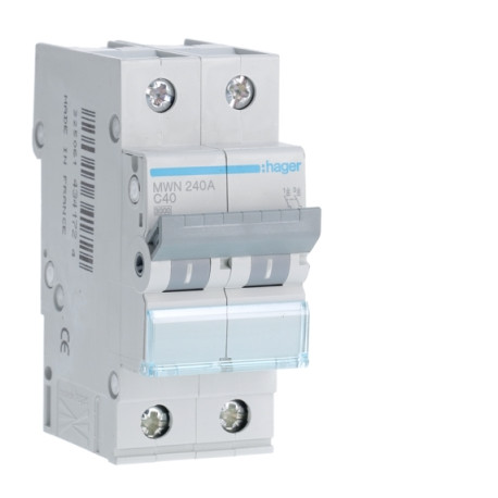 Disjoncteur 2p 40a 3ka c