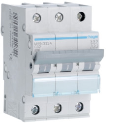 Disjoncteur 3p 32a 3ka c