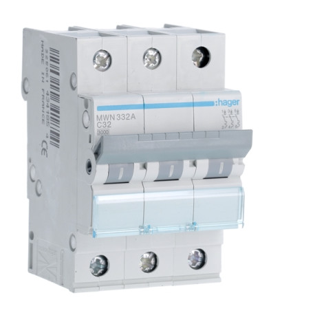 Disjoncteur 3p 32a 3ka c