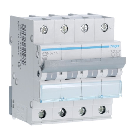 Disjonct. 3p+n 25a 3ka c