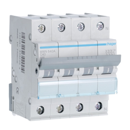 Disjonct. 3p+n 40a 3ka c