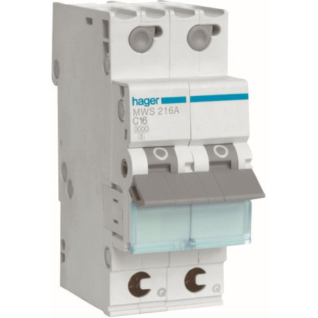 Disjonct.2p 16a 3kA C