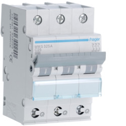 Disjonct.3p 25a 3kA C