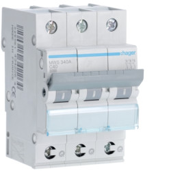 Disjonct.3p 40a 3kA C