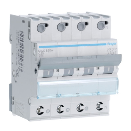 Disjonct.3pn 20a 3kA C