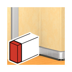 DLP alu embout 50x105mm