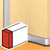 DLP alu embout 50x105mm