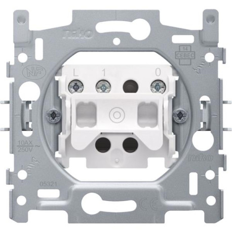 SOCLE BOUTON POUSSOIR NO