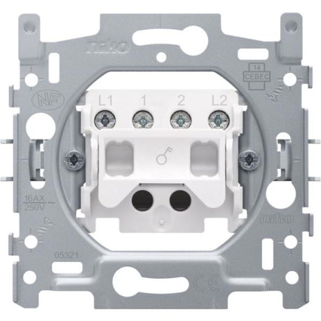 SOCLE INTERRUPTEUR 2P 16A 250V AC