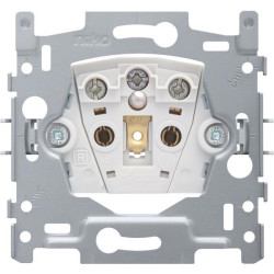 SOCLE PRISE 2P+T 21mm
