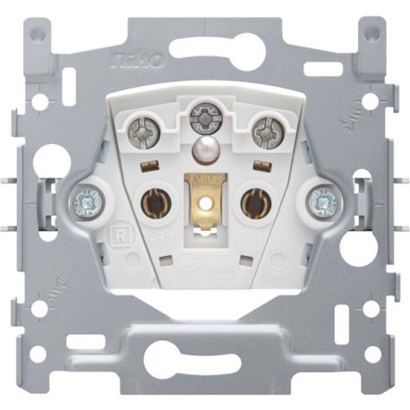 SOCLE PRISE 2P+T 21mm