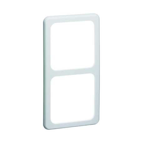 Plaque double blanche