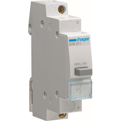 Poussoir imp.1no 16a 1M