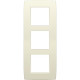 PLAQUE TRIPLE 60mm CREME