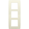 PLAQUE TRIPLE 60mm CREME