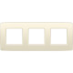 PLAQUE TRIPLE 71mm CREME