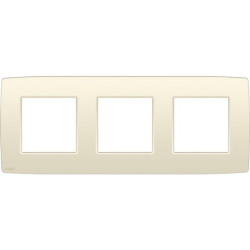 PLAQUE TRIPLE 71mm CREME
