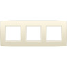 PLAQUE TRIPLE 71mm CREME