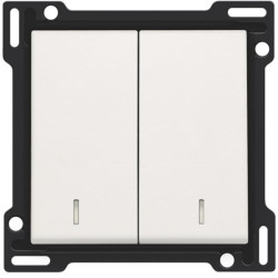 2x1/2 MANETTE VOYANT blan