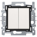 INTERRUPTEUR 2x 6 WHITE