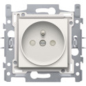 PRISE 2P+T SECUR. WHITE