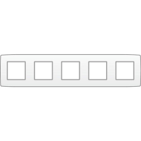 PLAQUE QUINT. 71mm BLANC