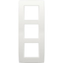 PLAQUE TRIPLE 60mm BLANC
