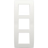 PLAQUE TRIPLE 60mm BLANC