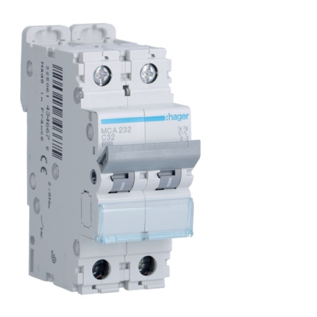 Disjonct.2P 32A 6kA C