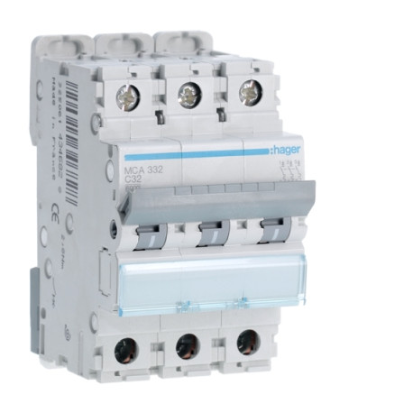 Disjoncteur 6kA C 3P 32A
