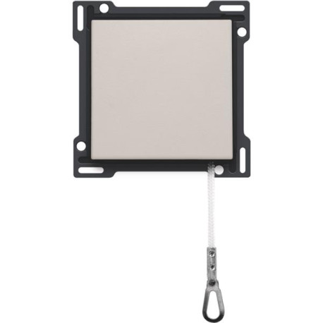 Plaq.centr. int.tirage gris cl.